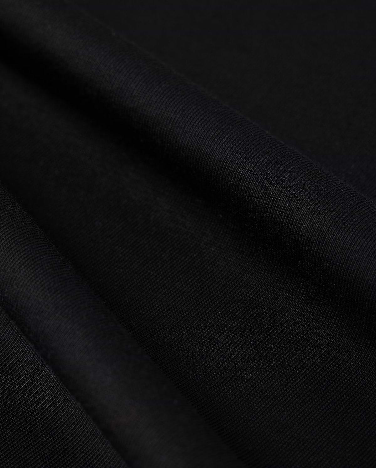 Close-up photo of textured Psycho Bunny Peruvian Pima cotton fabric, showcasing the fine weave and detail of the material.