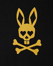 Logo detail on Men's Pima Cotton Las Vegas City Tee