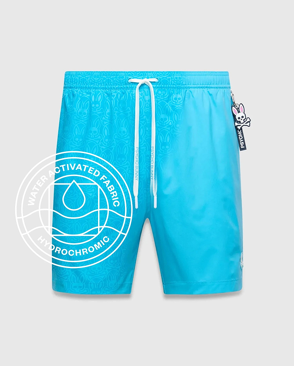 MENS SAMOS HYDROCHROMIC PRINTED SWIM TRUNK 6" view 1