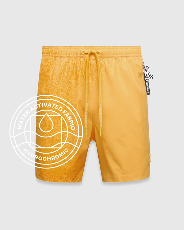 MENS SAMOS HYDROCHROMIC PRINTED SWIM TRUNK 6" view 1
