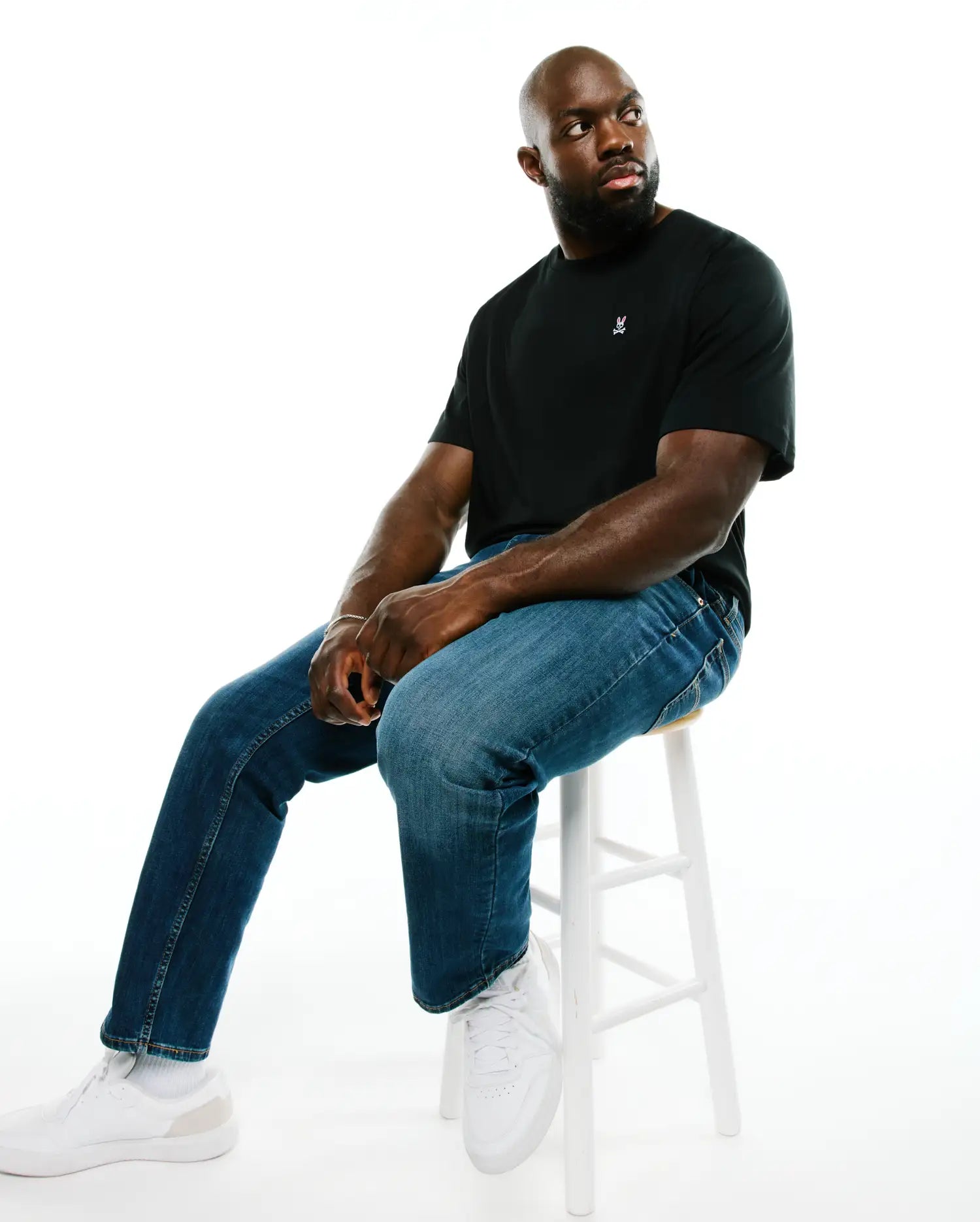 MENS BIG AND TALL CLASSIC CREW NECK TEE - B9U014CRPC