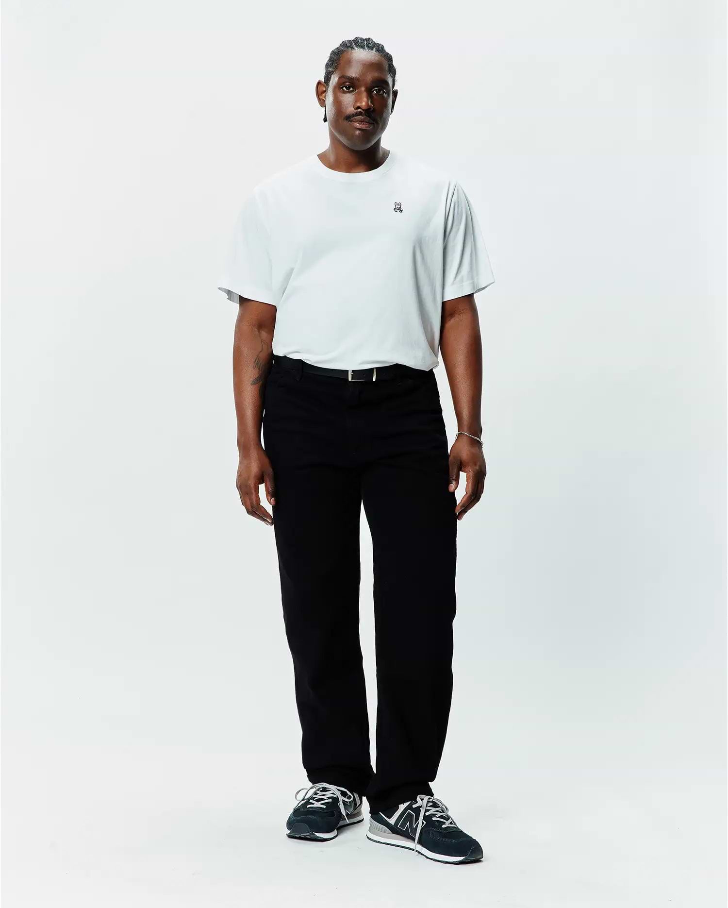 MENS BIG AND TALL CLASSIC CREW NECK TEE - B9U014CRPC