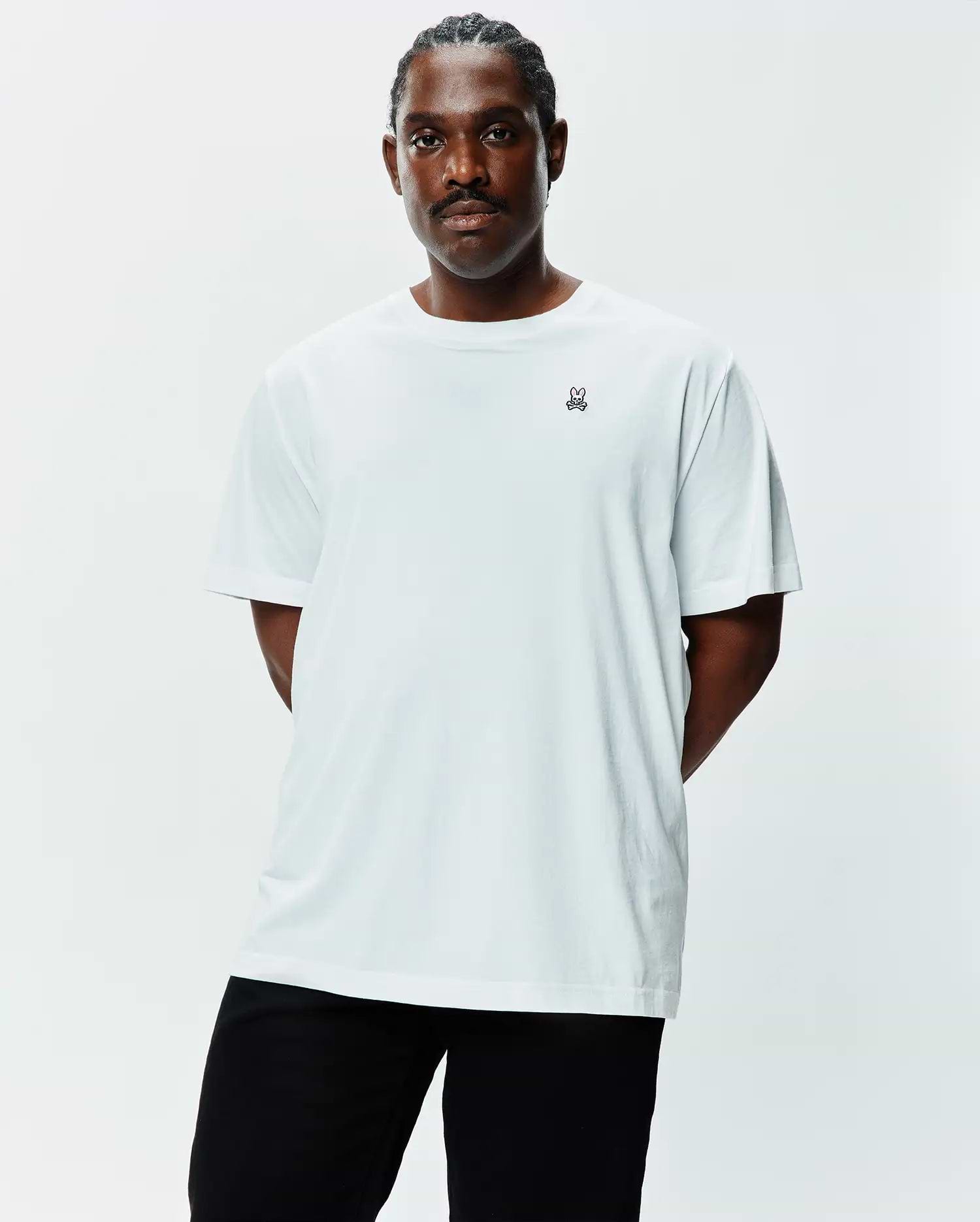 MENS BIG AND TALL CLASSIC CREW NECK TEE - B9U014CRPC