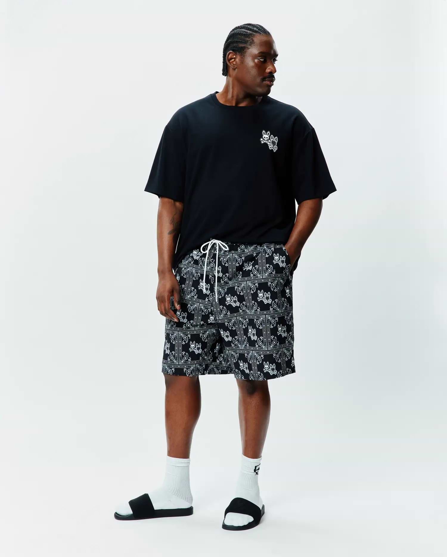 MENS BIG AND TALL LUKE SWIM TRUNK 6" - BB1000009