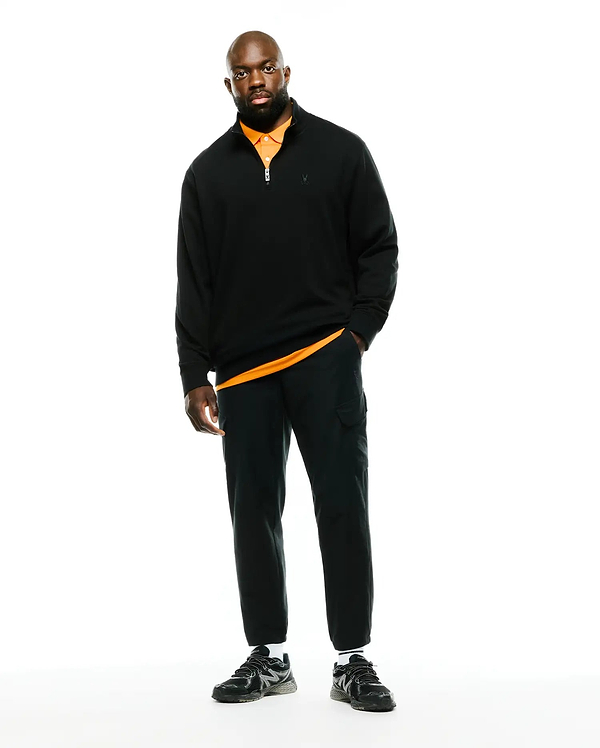 BIG AND TALL MARC ZIP SWEATSHIRT view 1