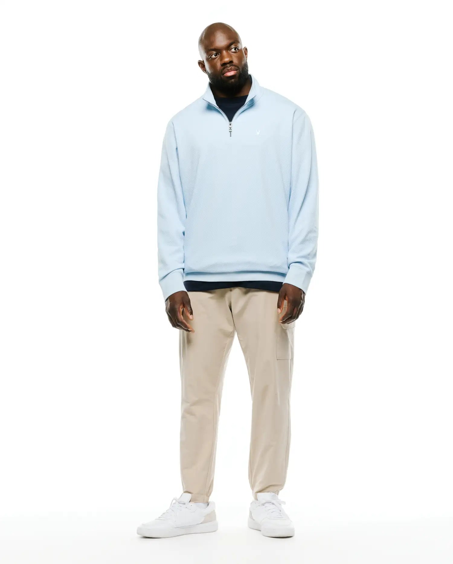 BIG AND TALL MARC ZIP SWEATSHIRT - BT0500018