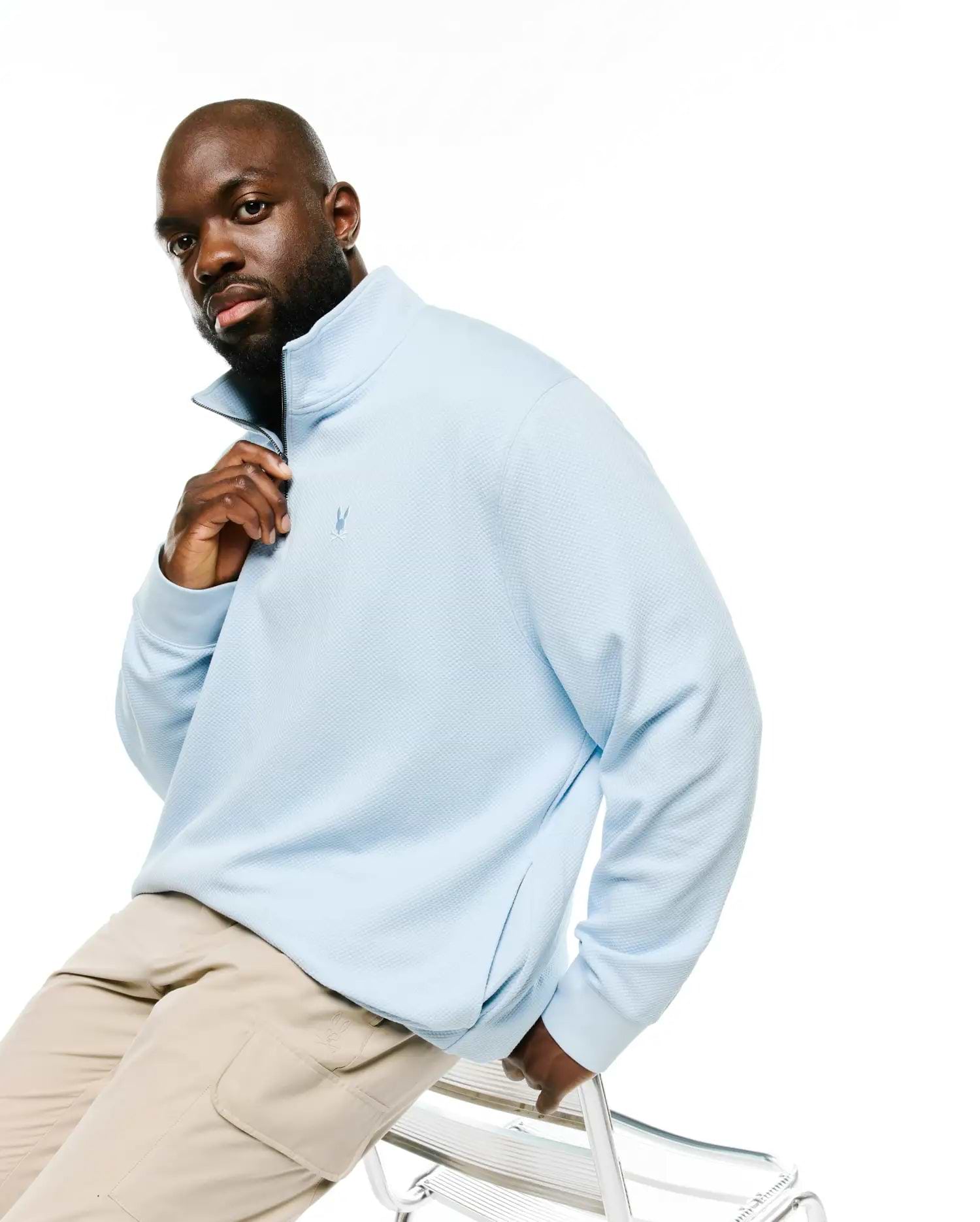 BIG AND TALL MARC ZIP SWEATSHIRT - BT0500018