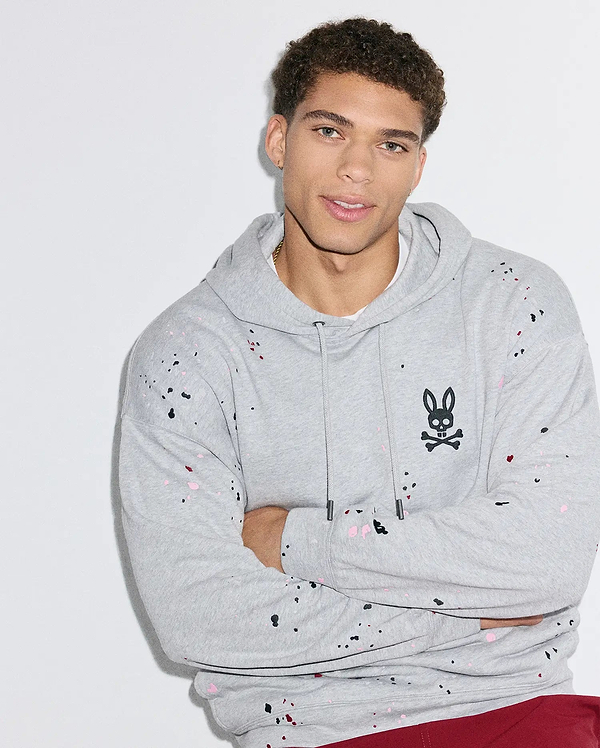 MEN'S MALCOM SPLATTER HOODIE view 1