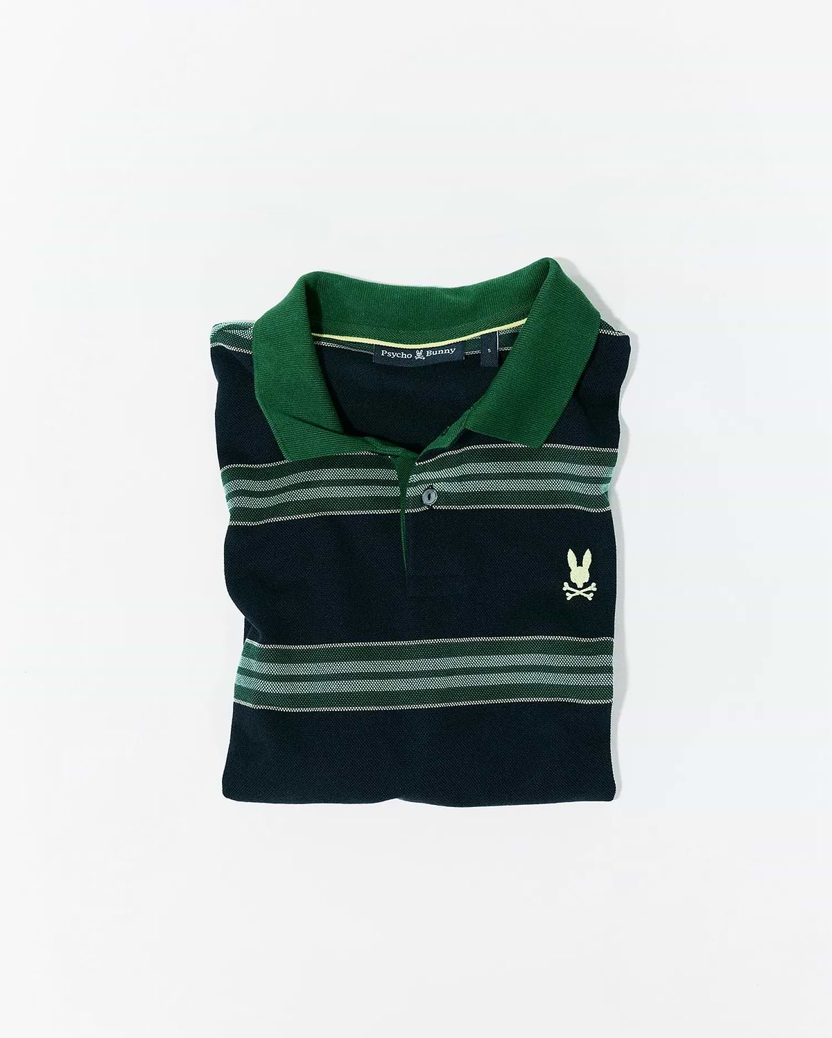 MEN'S DREW STRIPED PIQUE POLO view 2
