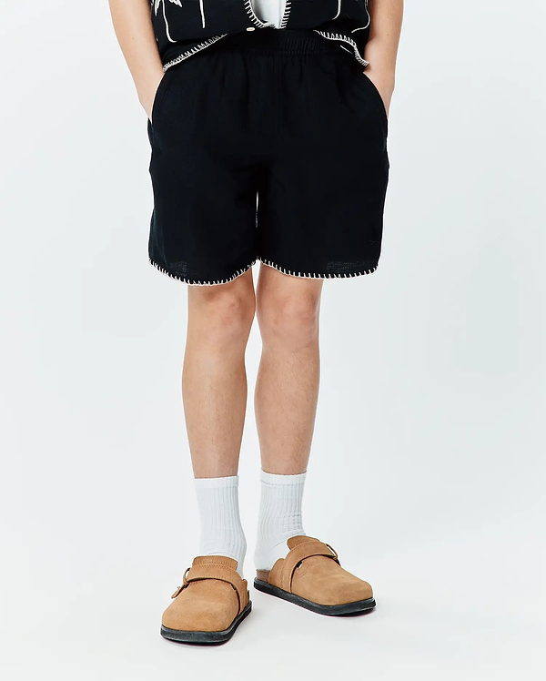 KIDS BRAD LINEN SHORT 4"- 8 1/4" view 1
