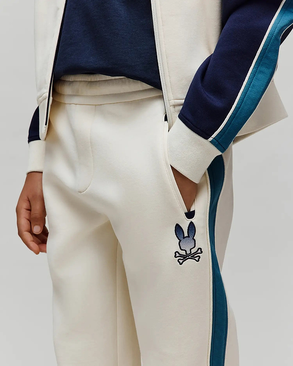 KIDS CASPIAN CONTRAST STRIPE TRACK PANT view 2