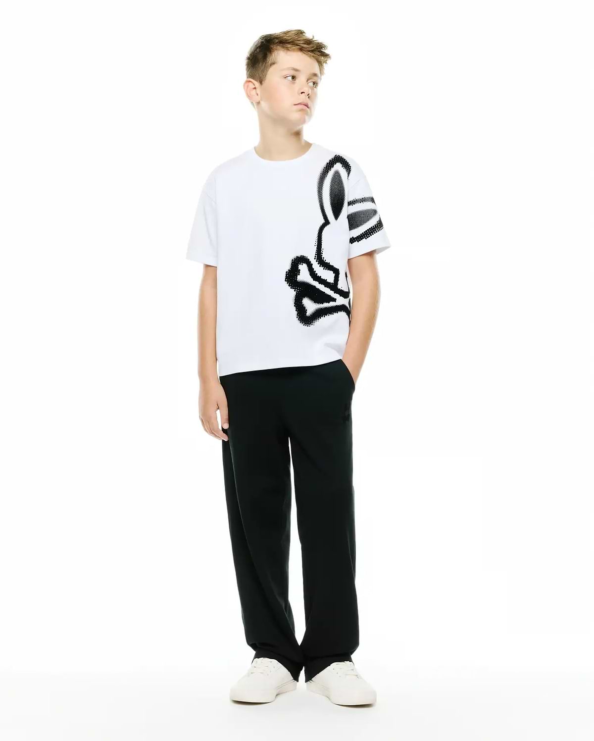 KIDS' JOHAN TEXTURED SWEATPANTS view 4