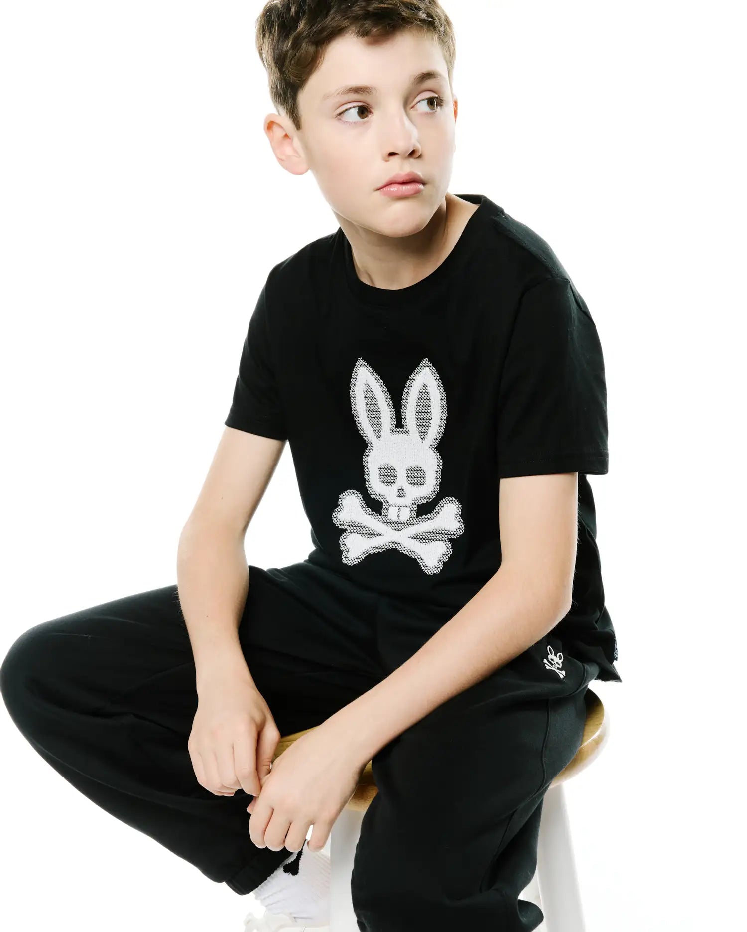 KIDS' JOHAN TEXTURED SWEATPANTS view 3