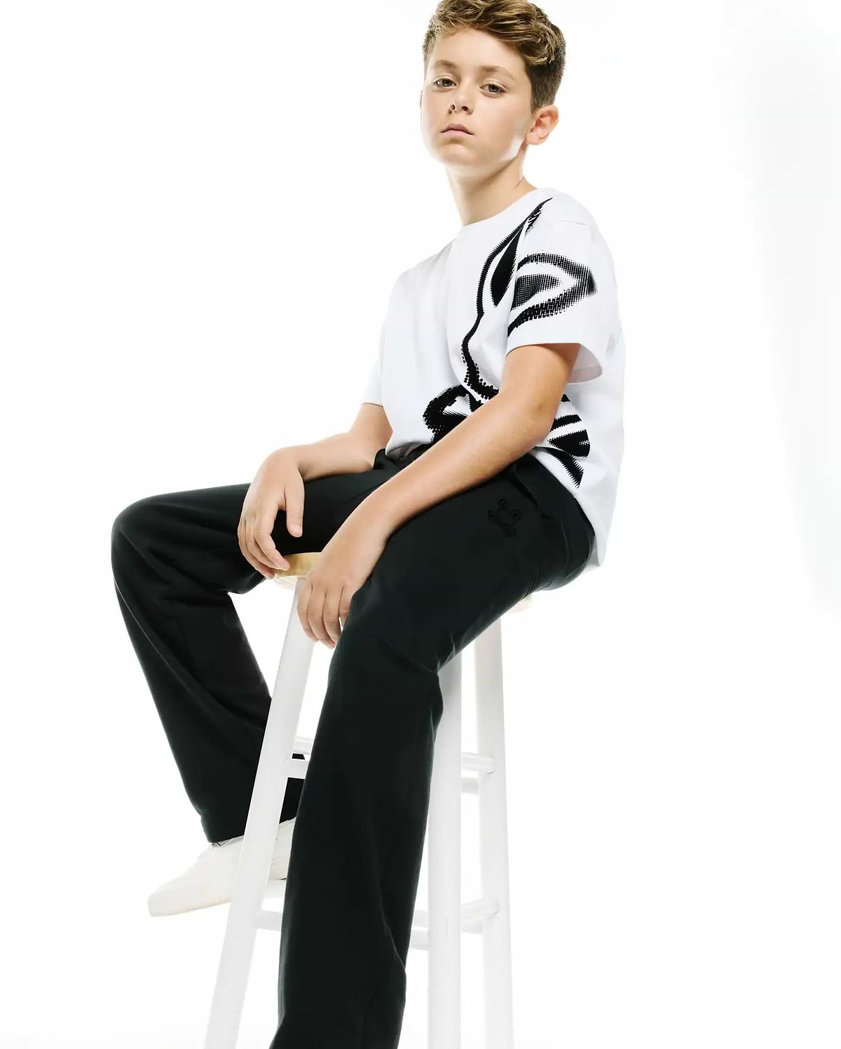KIDS' JOHAN TEXTURED SWEATPANTS view 3