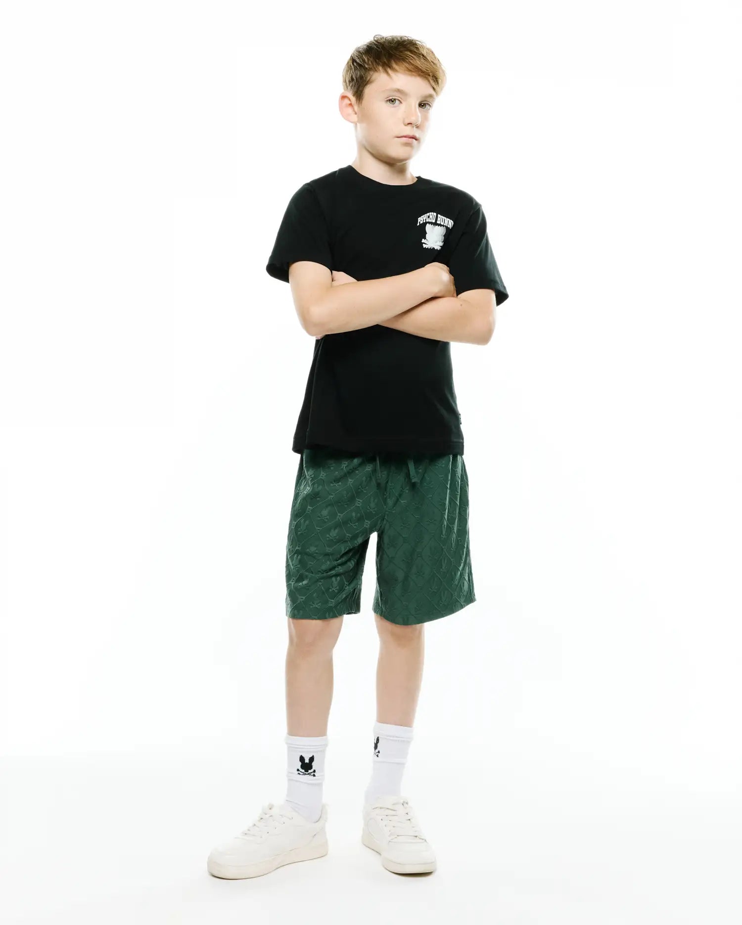 KIDS GARRY JACQUARD SWEATSHORTS - KB0900041