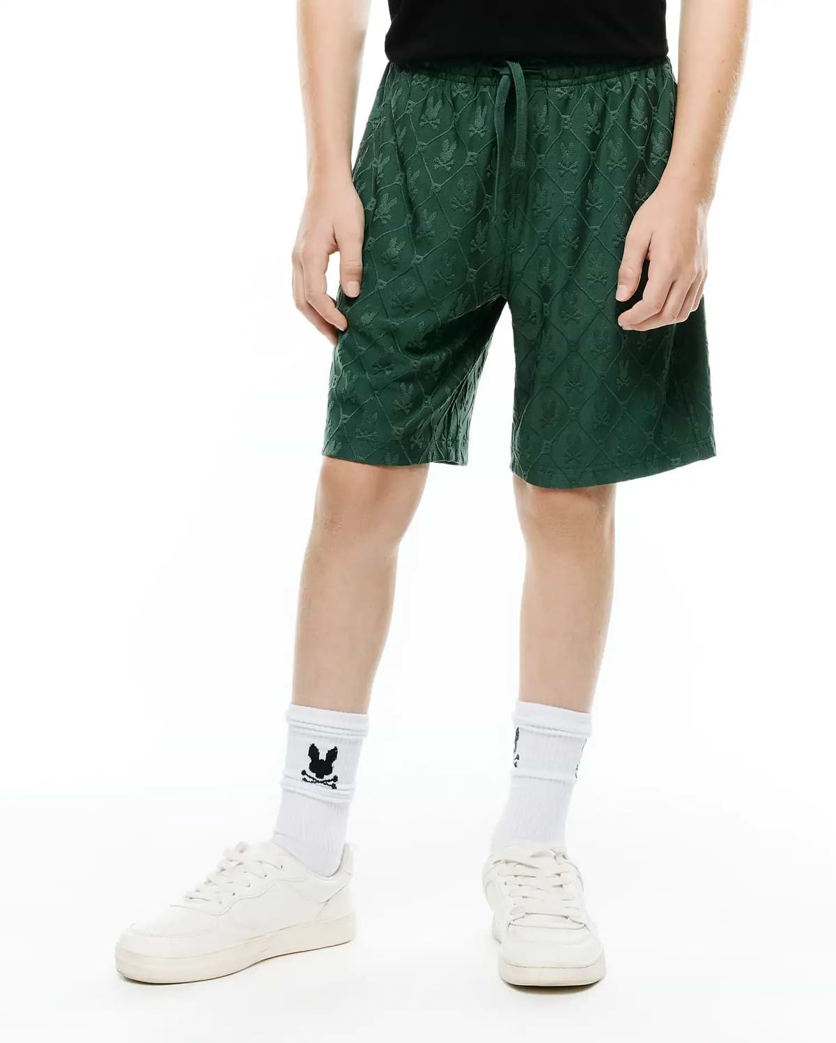 KIDS GARRY JACQUARD SWEATSHORTS - KB0900041