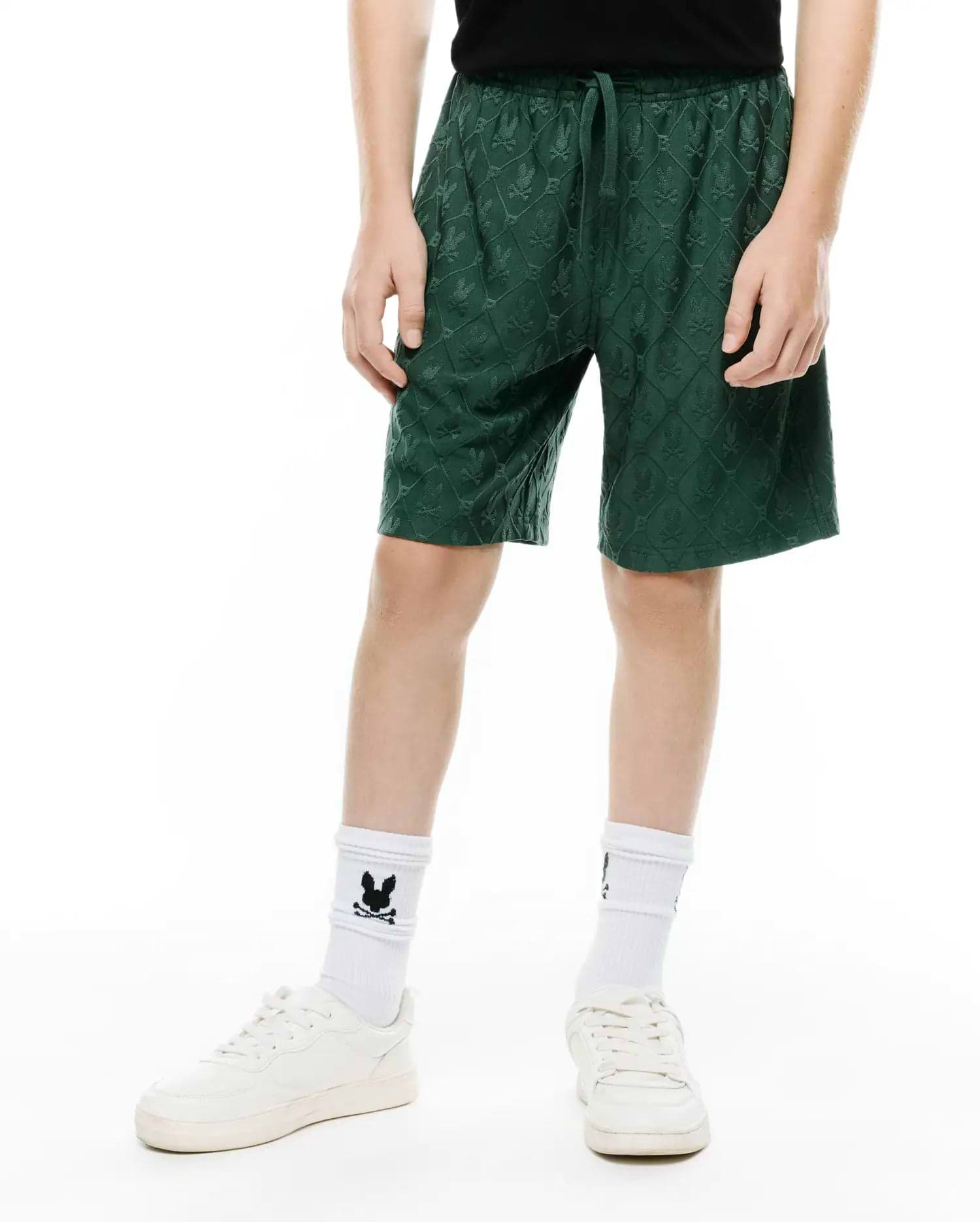 KIDS GARRY JACQUARD SWEATSHORTS - KB0900041