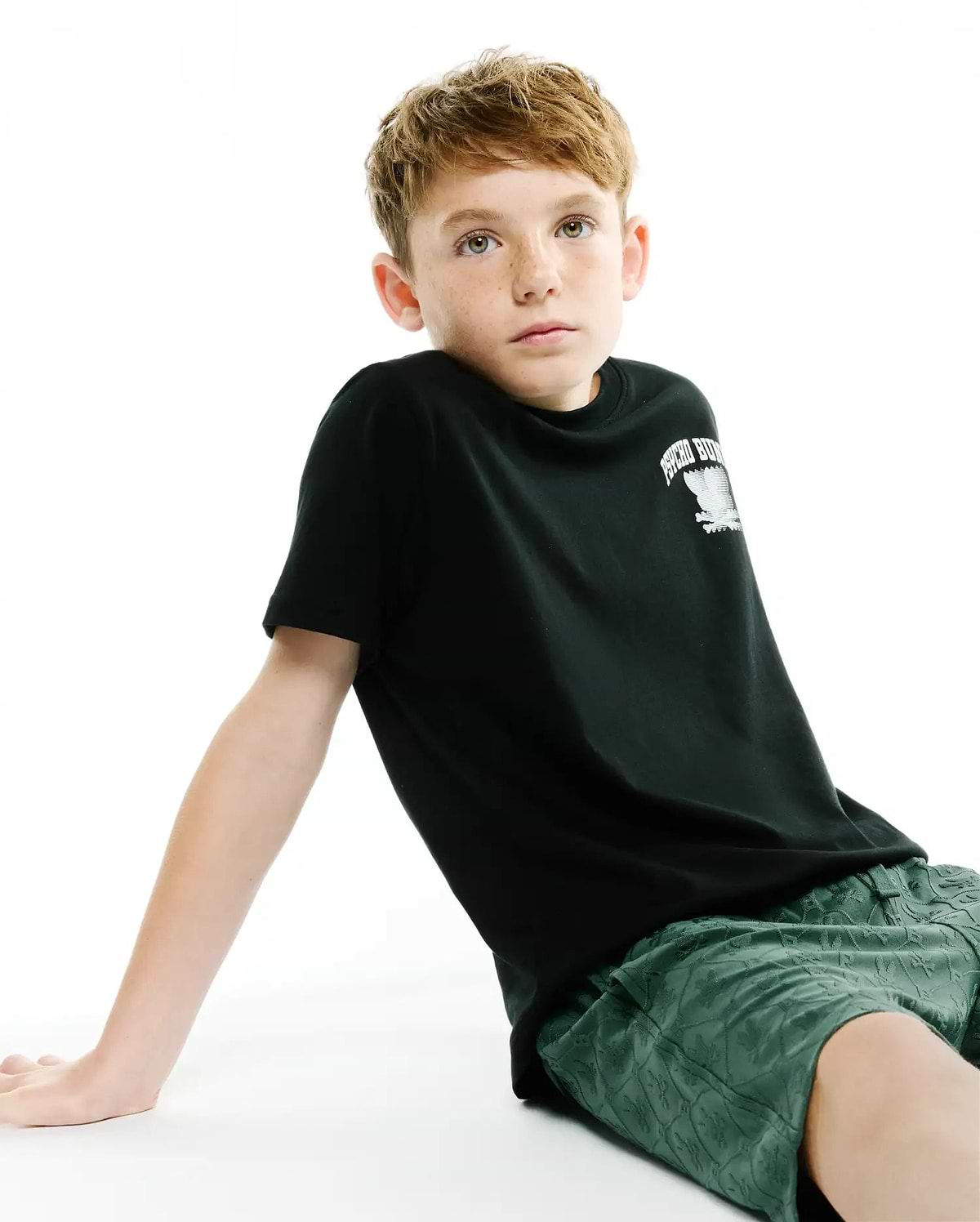 KIDS GARRY JACQUARD SWEATSHORTS - KB0900041