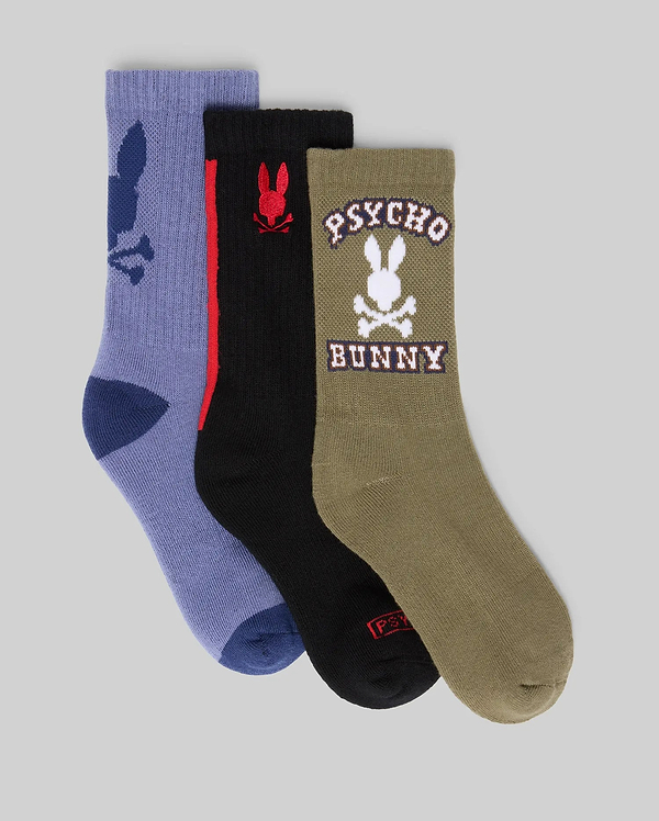 KIDS 3 PACK SPORT SOCK view 1