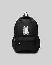 Kids' Psycho Bunny Backpack in Black