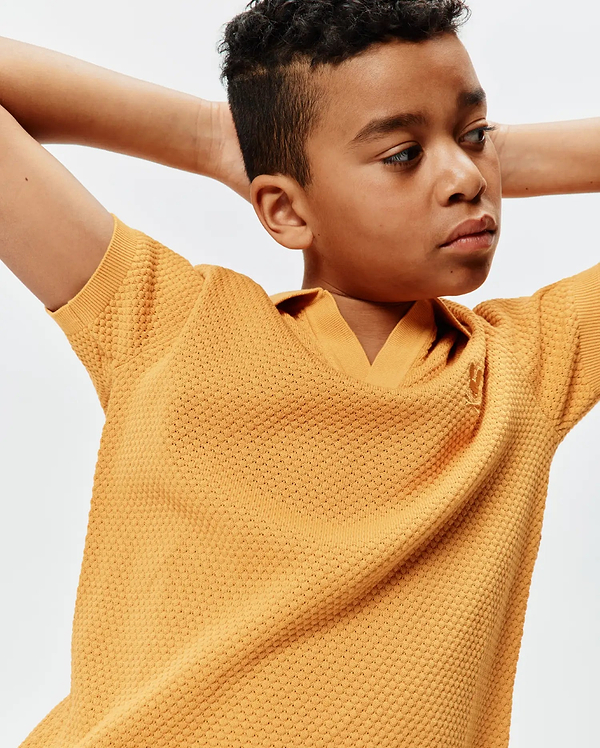 KIDS DEVON KNIT POLO view 1