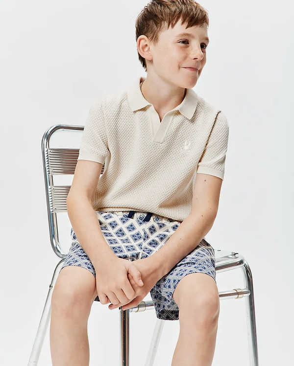 KIDS DEVON KNIT POLO view 1