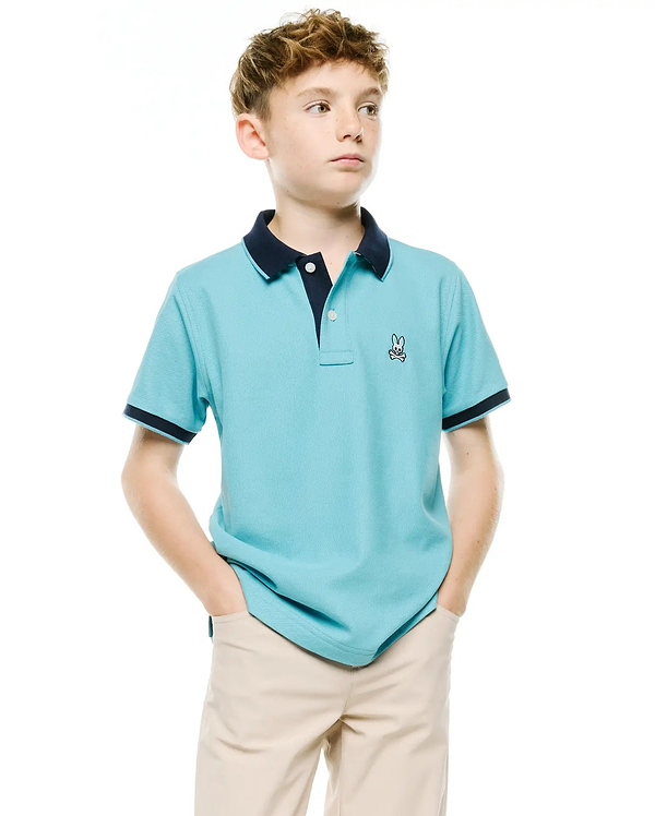 KIDS' KLAUS PIQUE POLO view 1