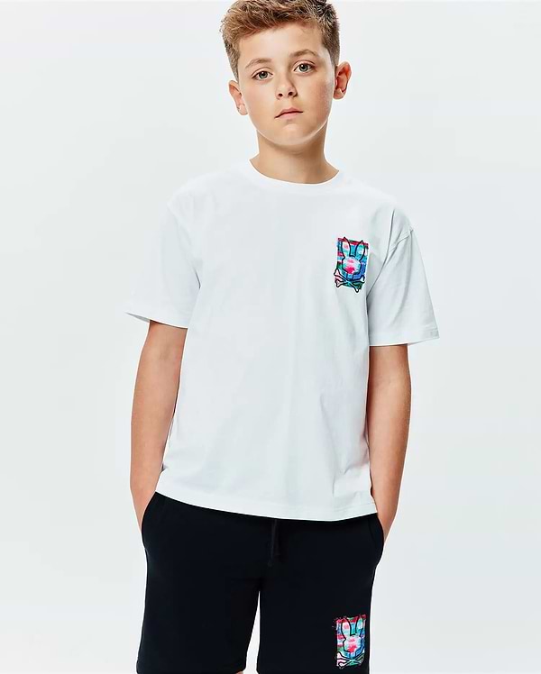 KIDS ISAAC RELAXED FIT TEE view 2