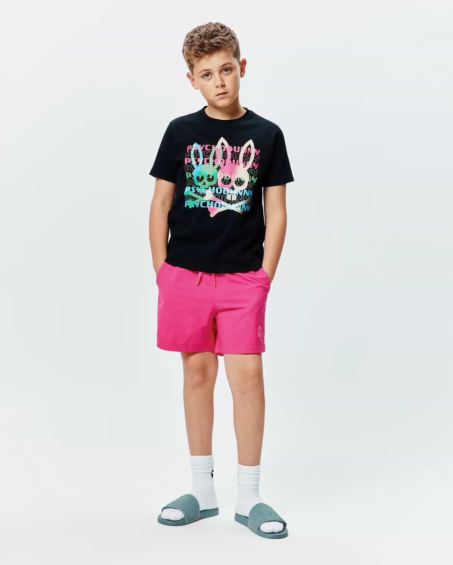 KIDS LANDON WORDMARK TEE - KT0200196