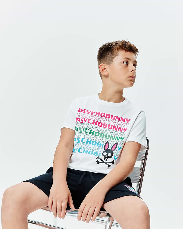 KIDS LANDON WORDMARK TEE view 2