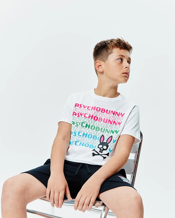 KIDS LANDON WORDMARK TEE view 2