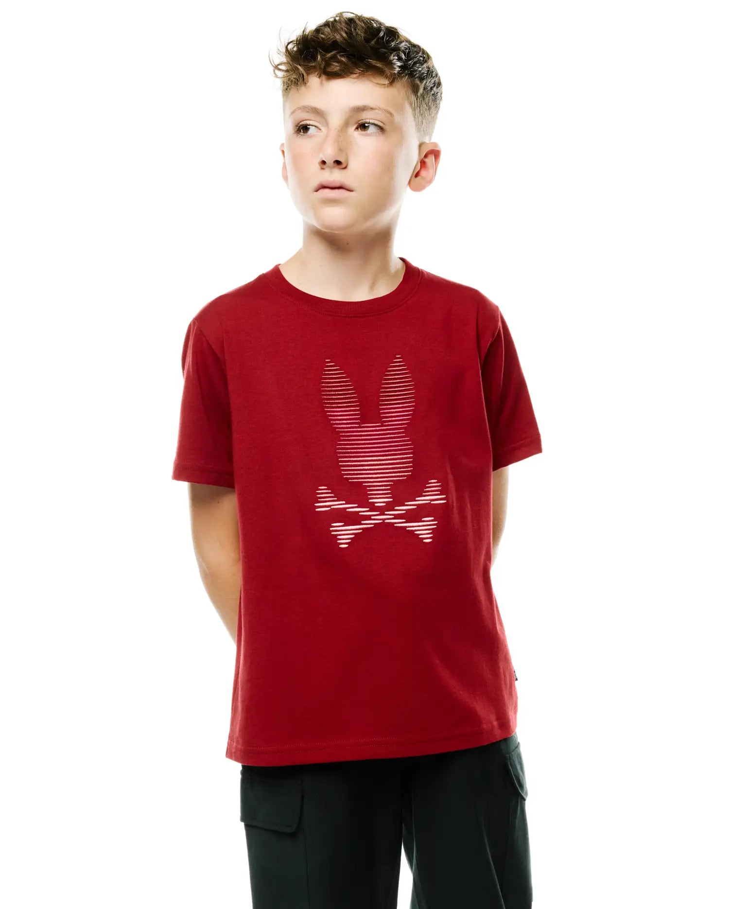 KIDS' SLADE PIMA GRAPHIC TEE view 2