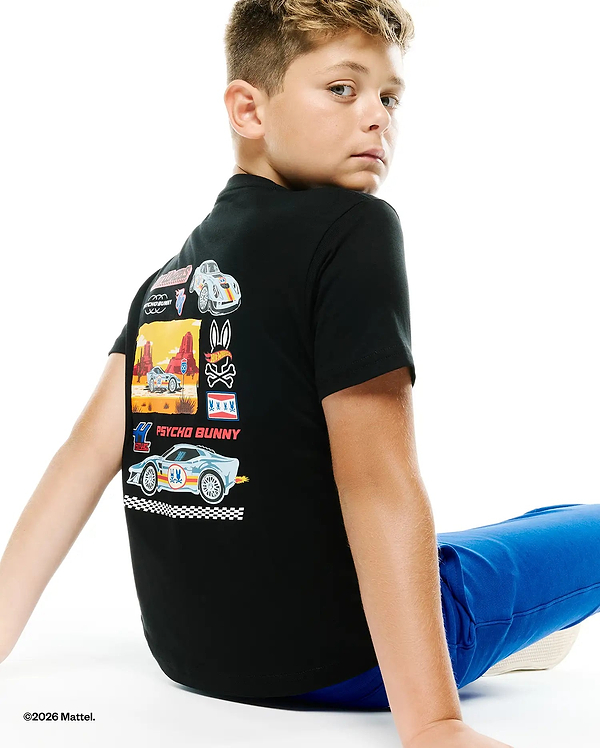 HOT WHEELS KID'S BACK GRAPHIC TEE view 1