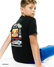 HOT WHEELS KID'S BACK GRAPHIC TEE - KT0200335