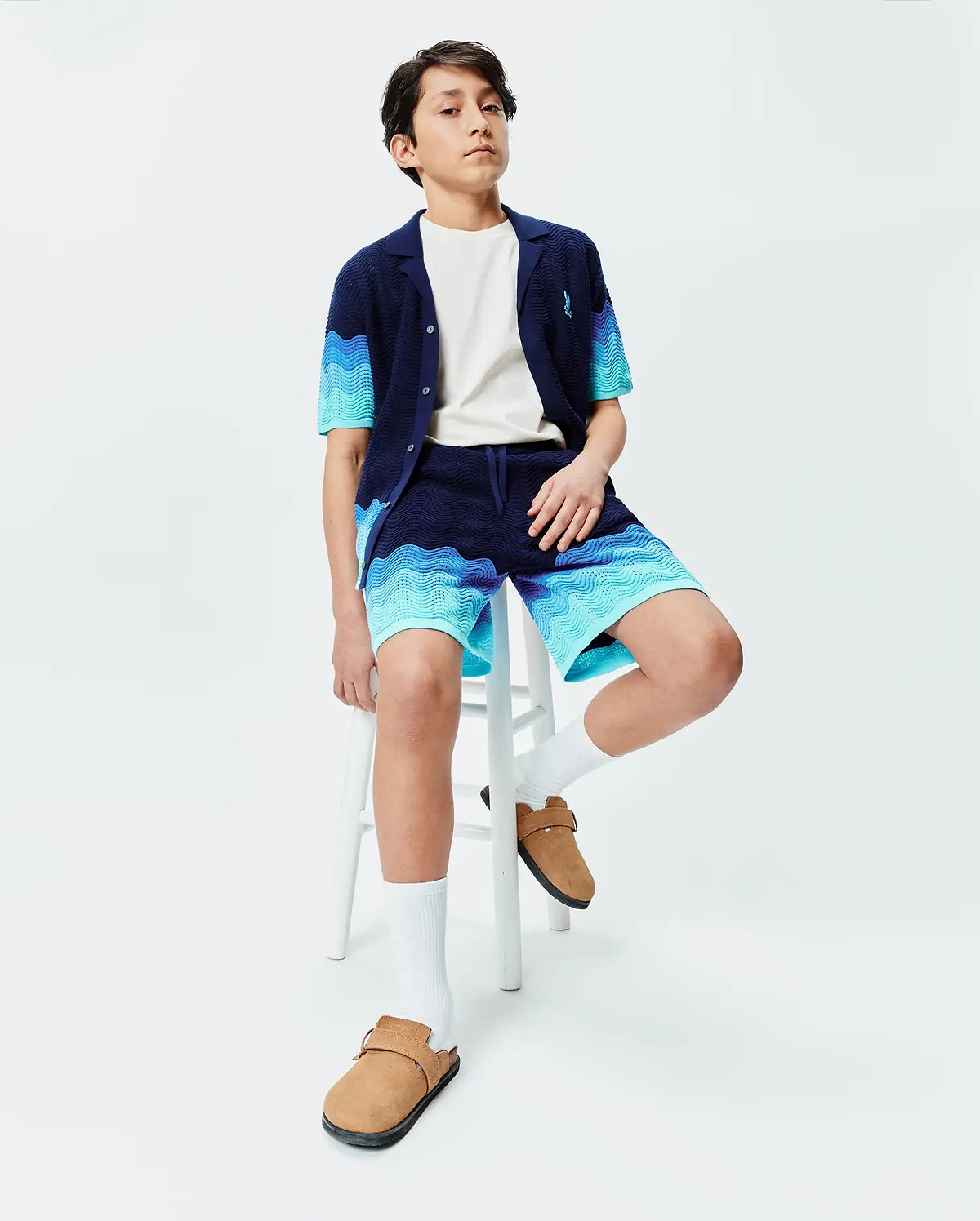 MA BOYZ GAME KNIT SHIRTS kohjiya S 新品 MA BOYZ GAME KNIT SHIRTS