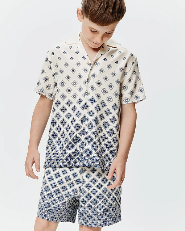 KIDS TOBIAS TENCEL SHIRT view 1