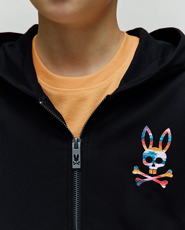 KIDS RAPHAEL FRENCH TERRY FULL ZIP HOODIE view 2