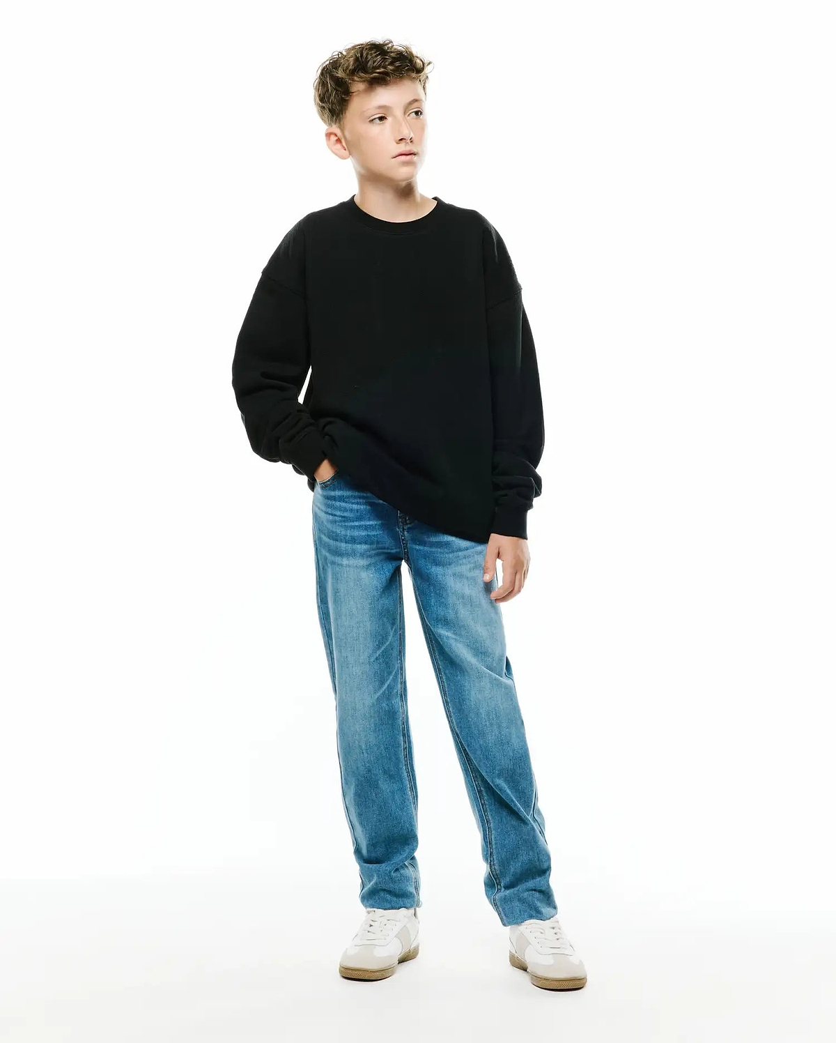 KIDS CEDRICK JACQUARD SWEATSHIRT - KT0500100