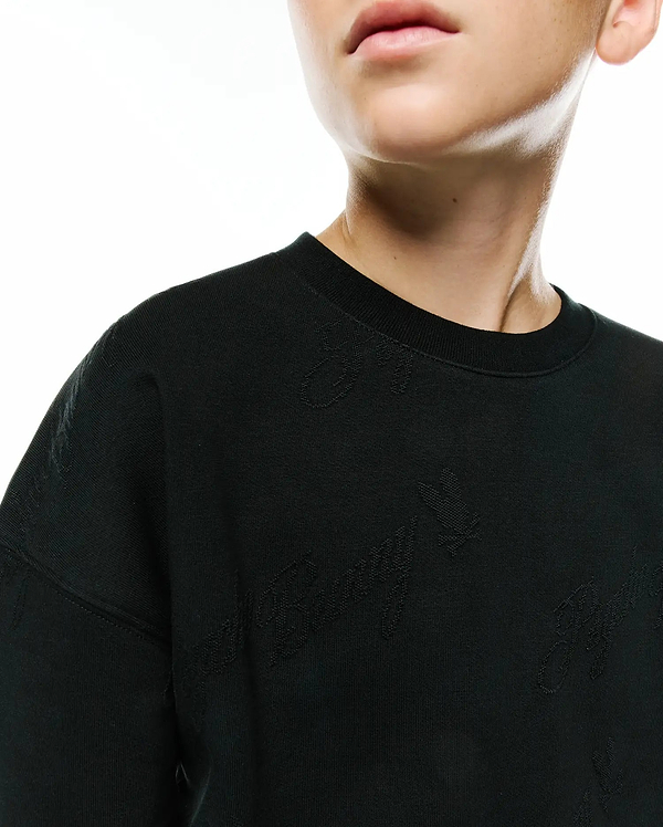 KIDS CEDRICK JACQUARD SWEATSHIRT view 2