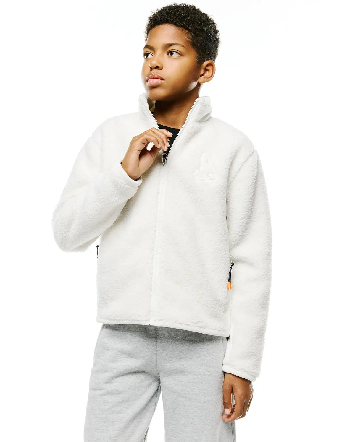 KIDS' ROWLEY SHERPA ZIP JACKET view 1