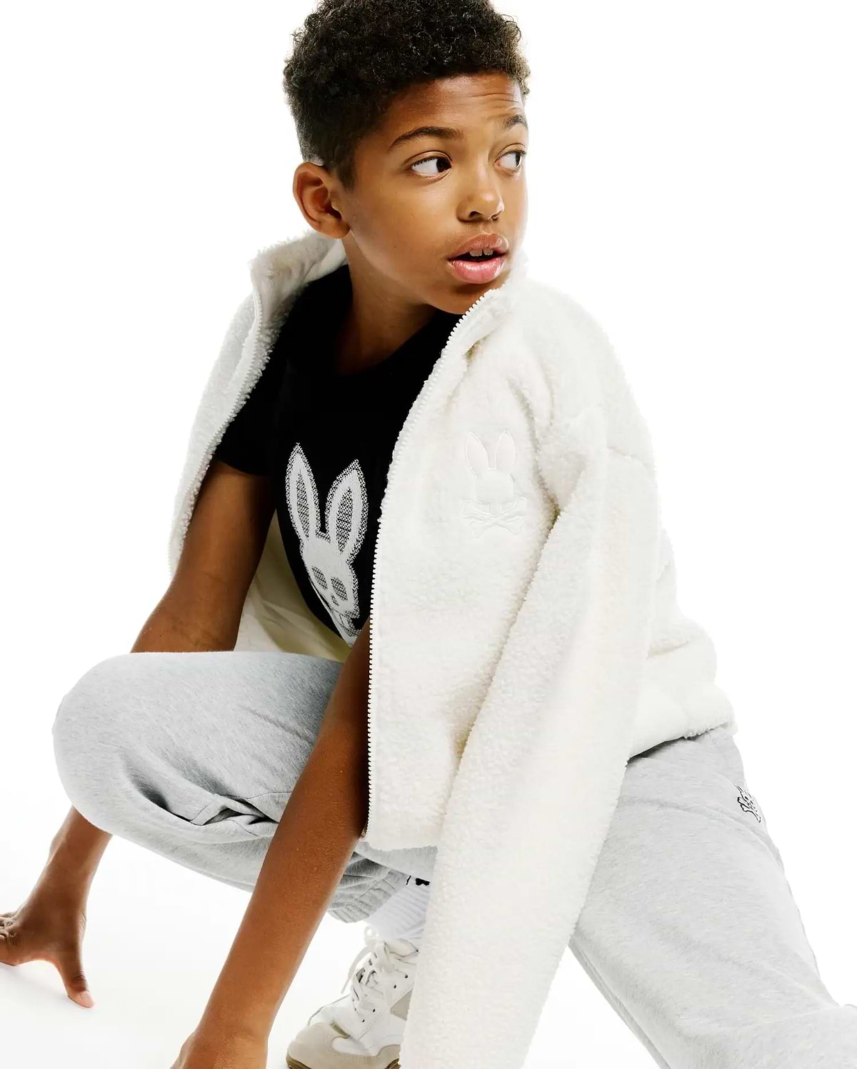 KIDS' ROWLEY SHERPA ZIP JACKET view 2