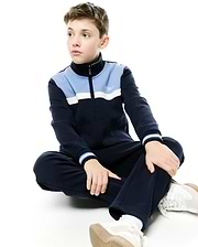 KIDS' JACQUES PIQUE TRACK JACKET view 4