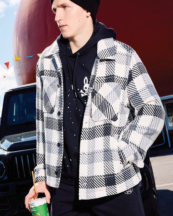 KESSLER OVERSIZED PLAID OVERSHIRT view 1
