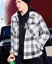 KESSLER OVERSIZED PLAID OVERSHIRT view 1
