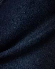 Premium dark indigo blue Men's Beck Oversized Denim Pants, featuring a rich, durable denim twill weave with visible texture and soft, natural folds. (6)