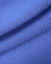 Mens Shiro Twill Short in a bold, rich periwinkle blue, showcasing the premium, finely woven twill fabric texture, embodying refined streetwear style.