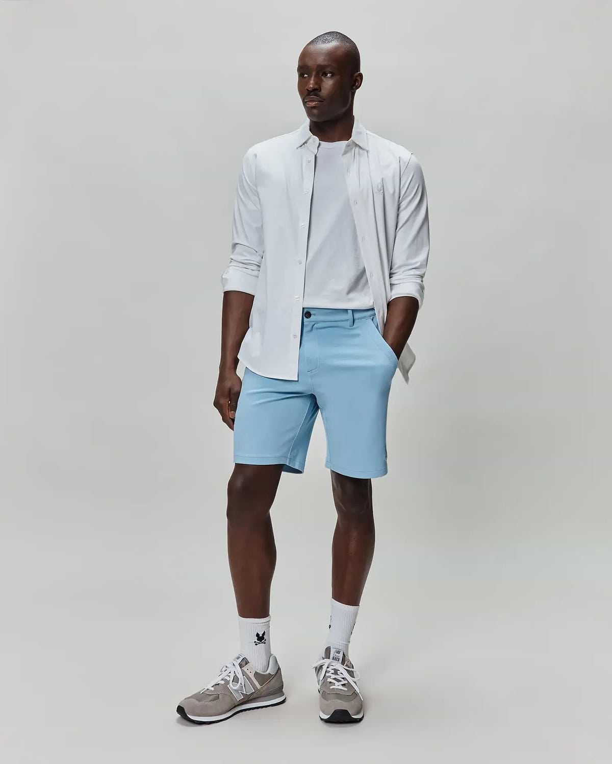 MENS SHIRO TWILL SHORT 8 1/2" view 1