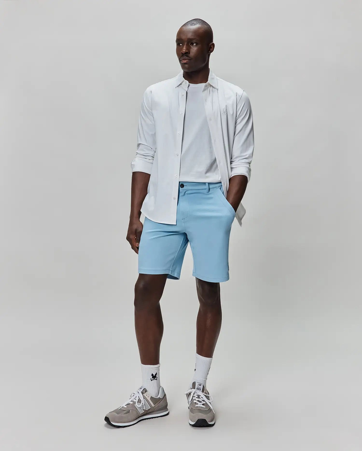 MENS SHIRO TWILL SHORT 8 1/2" view 1