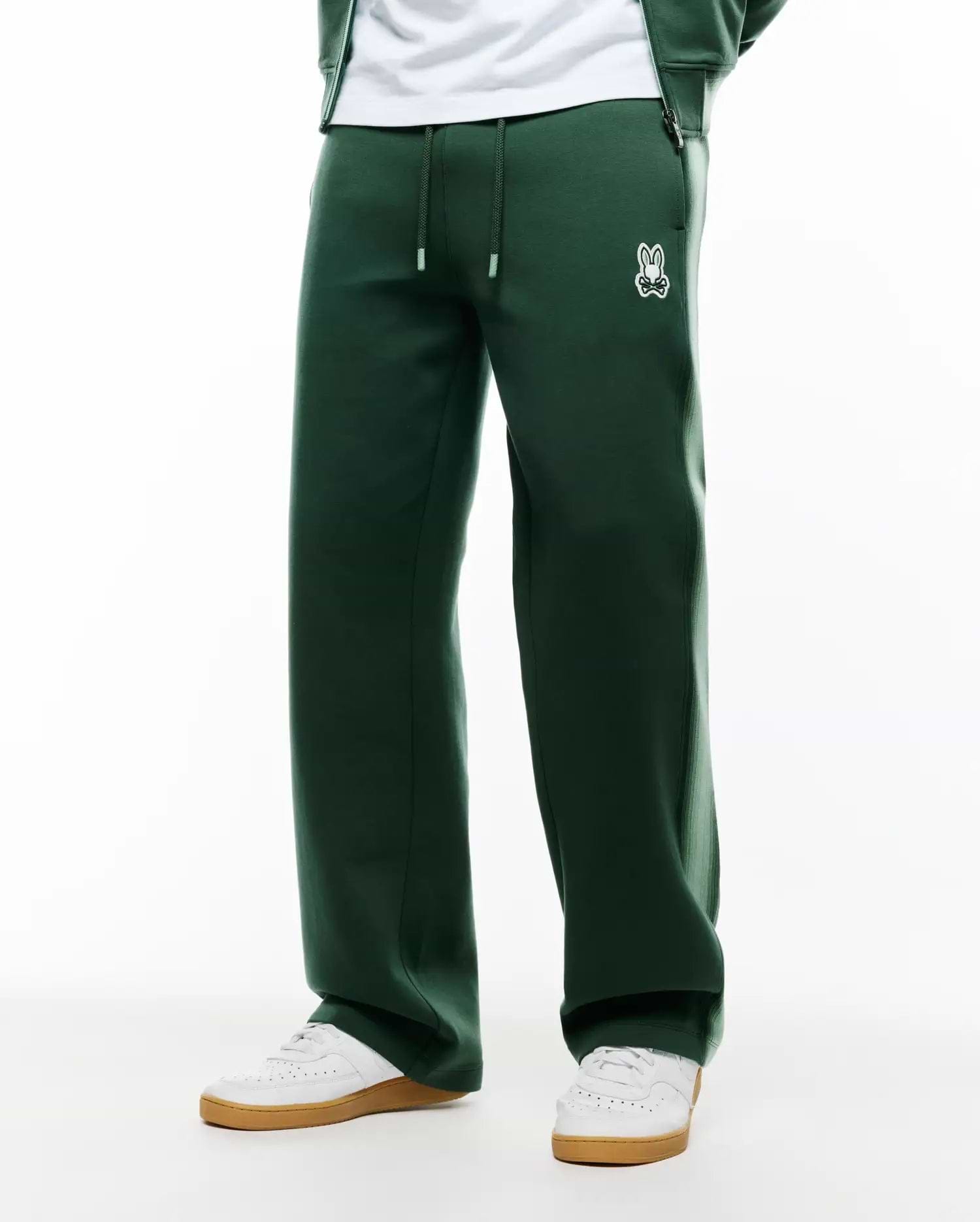 ウィンダンシーtrack pants Men's Jaydon Relaxed Track Pants in Pine Needle | Psycho Bunny