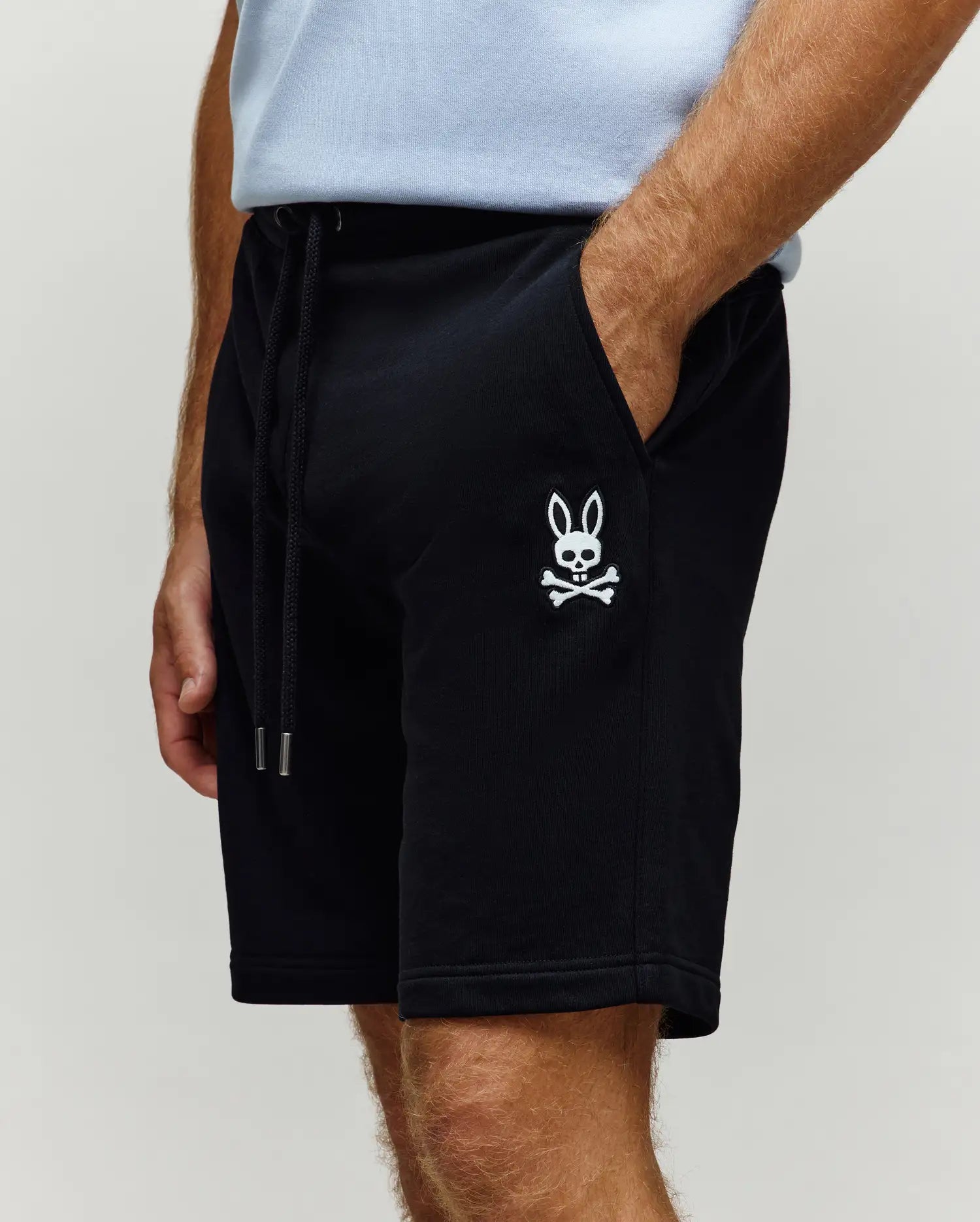 Men's Timothy 4k Bunny Short in Black | Psycho Bunny
